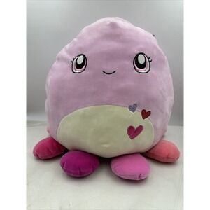 Squishmallow Octopus Jeanne 16-20" Large Valentine's Day Rare 2021 NWT Anime Eye